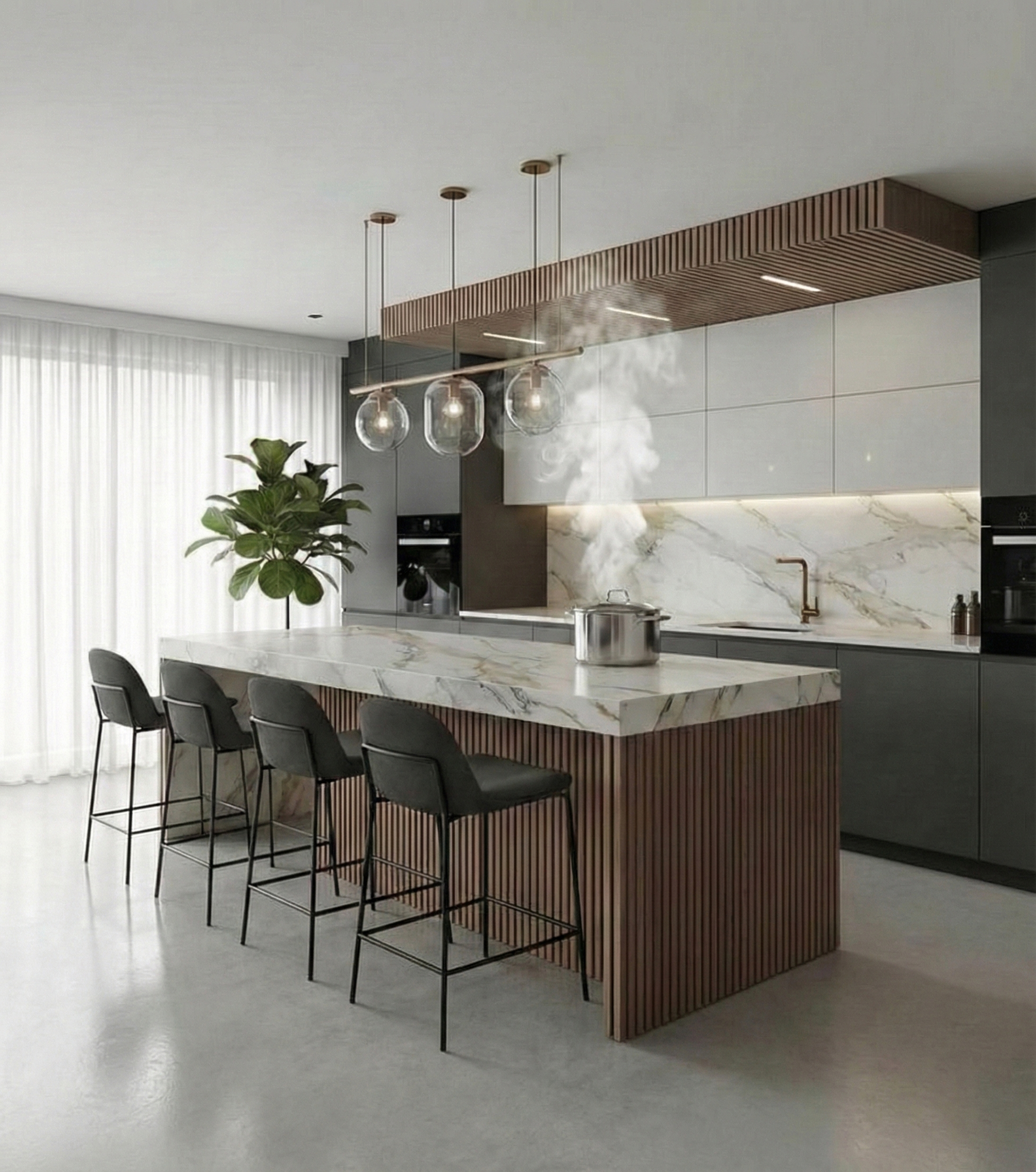 Mutfak Adası Detayı